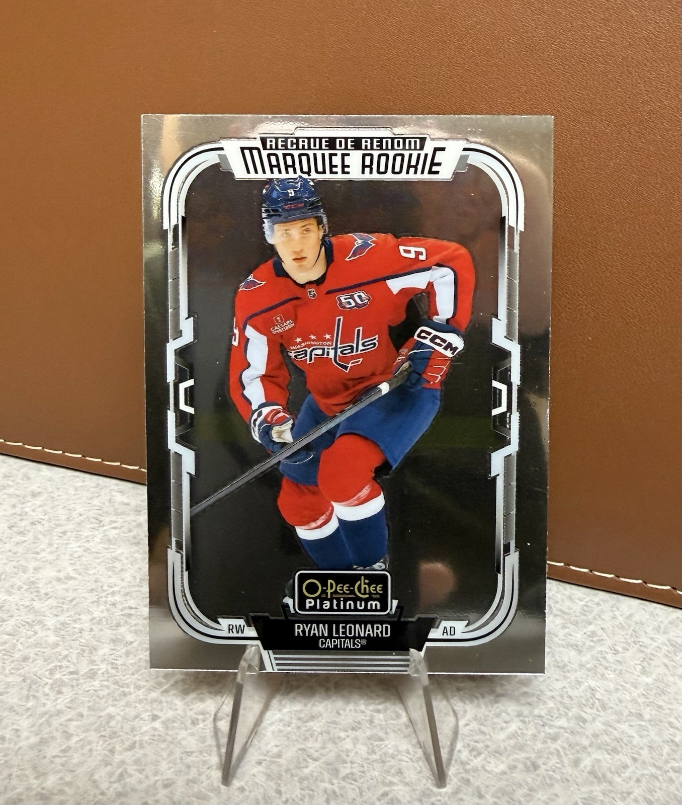 Ryan Leonard 2025-26 O-Pee-Chee Platinum #265 Marquee Rookie Base RC