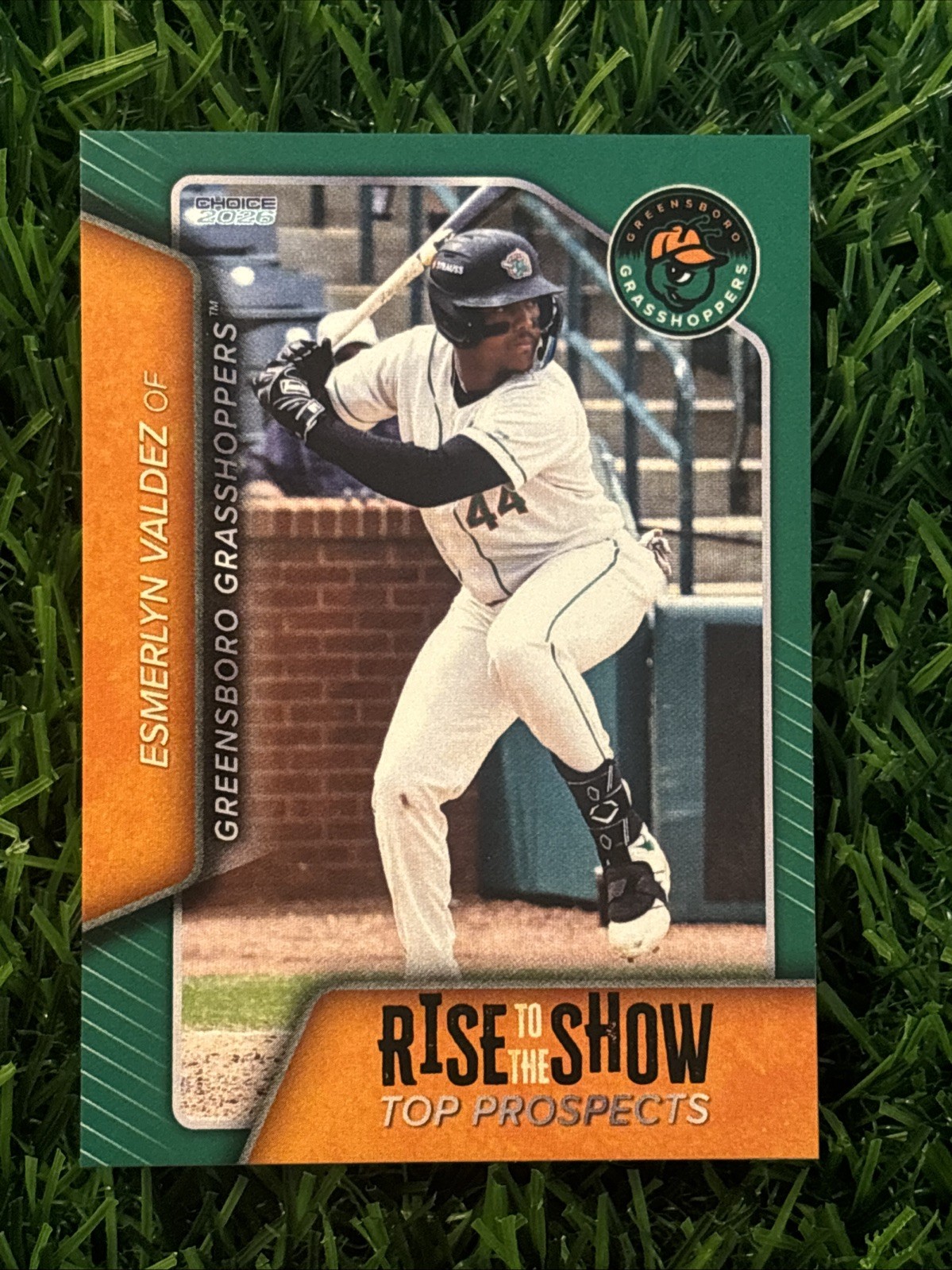 Esmerlyn Valdez 2026 Choice Rise to the Show Greensboro Grasshoppers RC /500