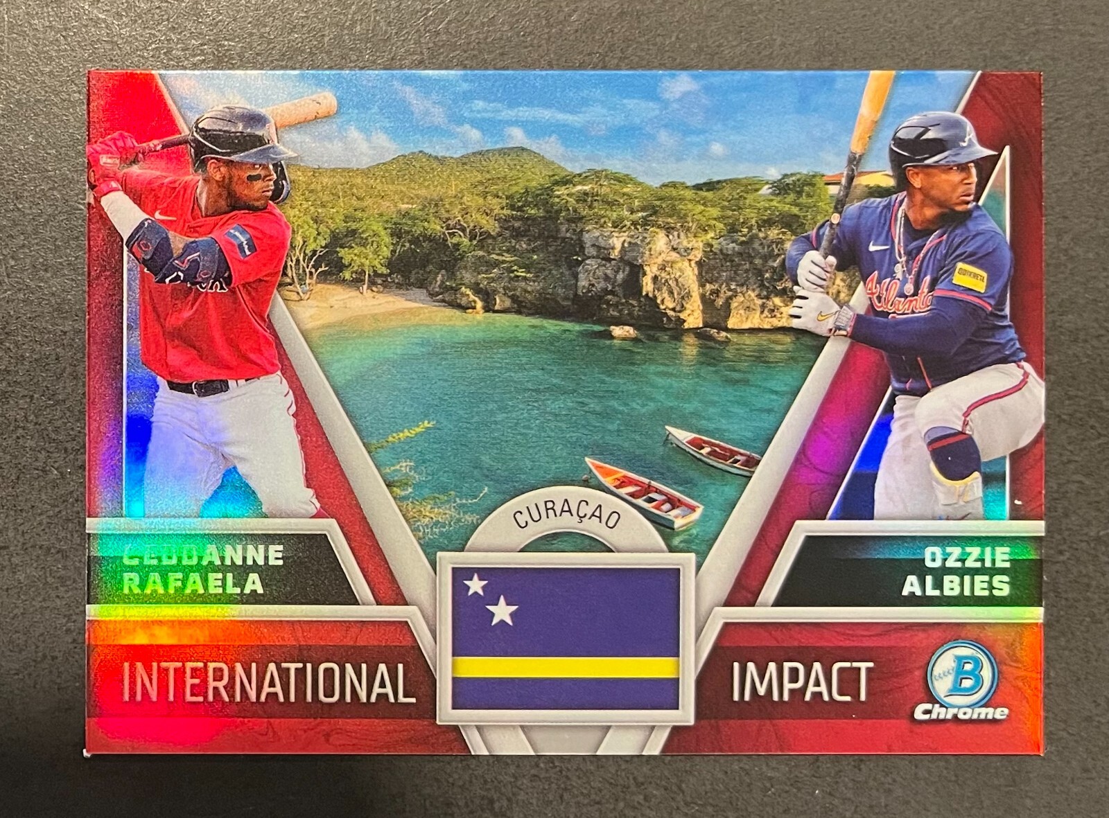 ⚾(you pick) 2024 Bowman CHROME, International Impact Inserts🔴🔵🟡🟢
