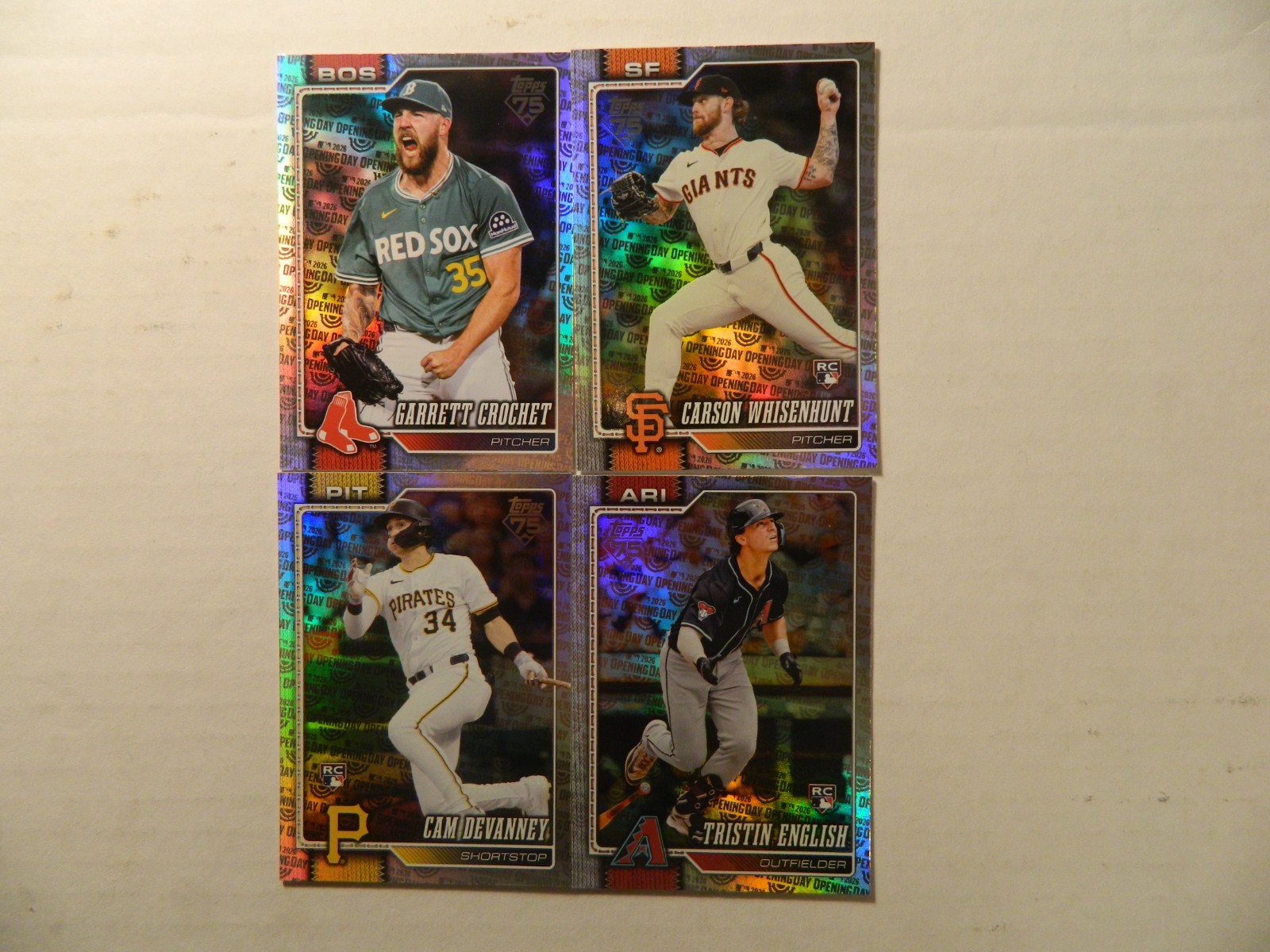 2026 Topps Series One Celebration Inserts & Parallels Cards U Pick Finish Set