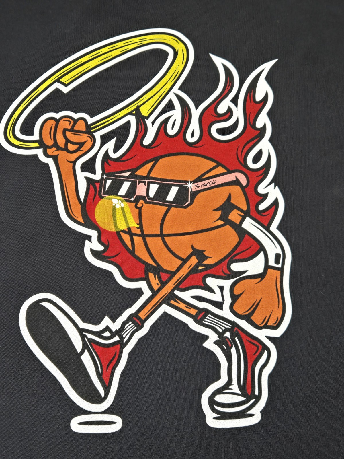 Mens NBA Miami Heat Court Culture Artist Series Yes Way Jose T Shirt Size 2XL