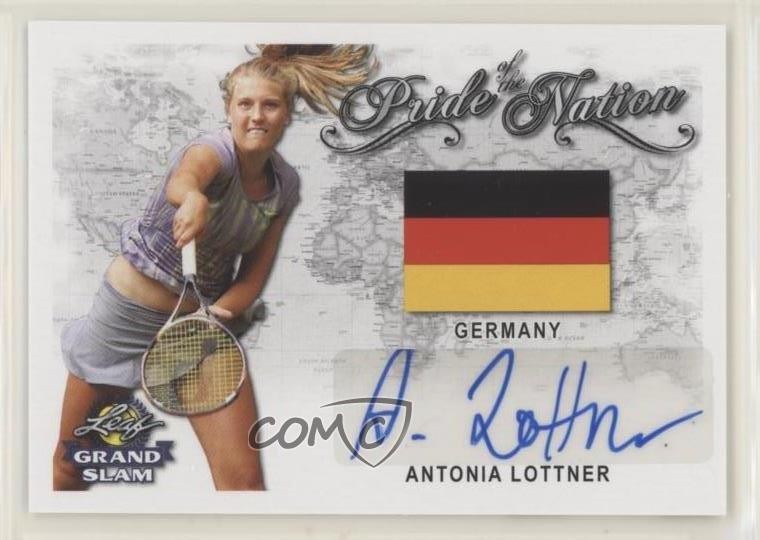 2018 Leaf Grand Slam Pride of the Nation Antonia Lottner #PN-AL1 Auto uk2