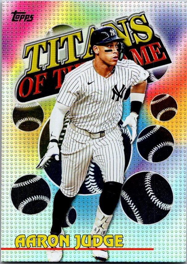 2026 Topps #TOG-3 Aaron Judge Titans of the Game