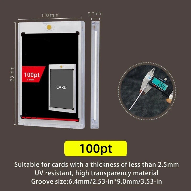 Magnetic Card Holders One Touch 5Pack/25Pack For Trading Card 35 100 130 180Pt