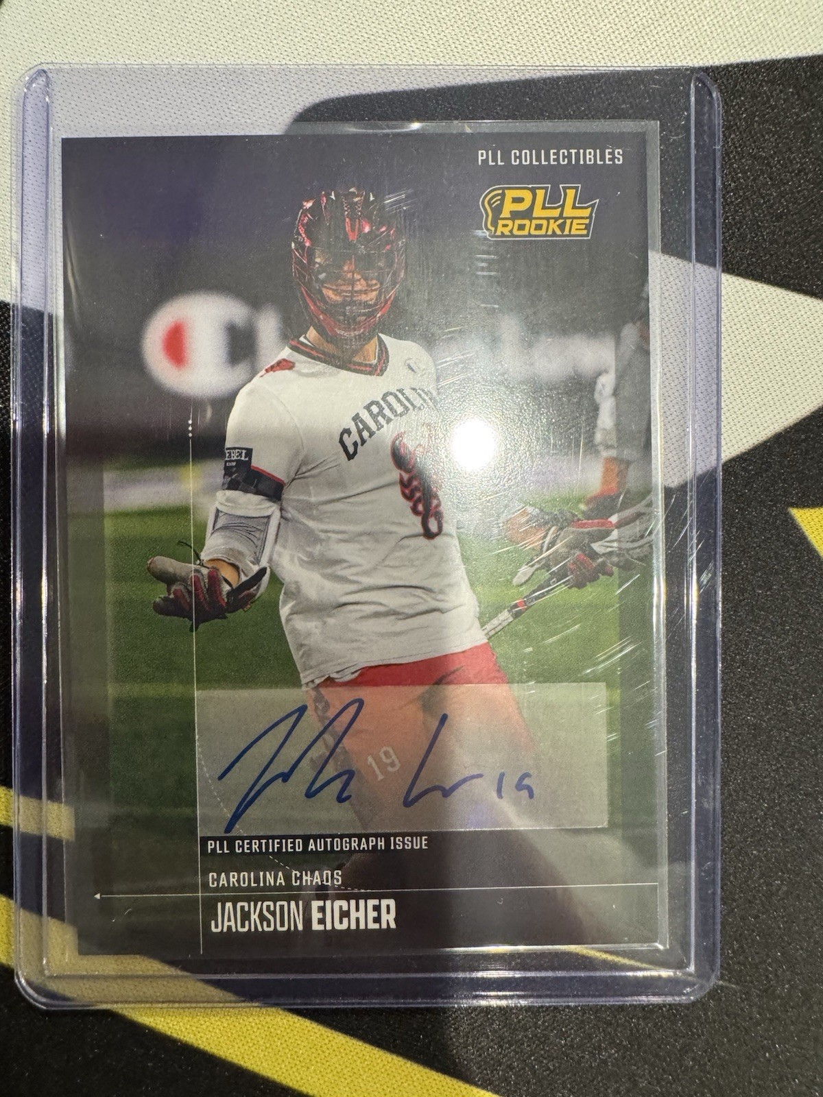 Jackson Eicher Rookie Autograph Fieldside 2026 Premier Lacrosse League