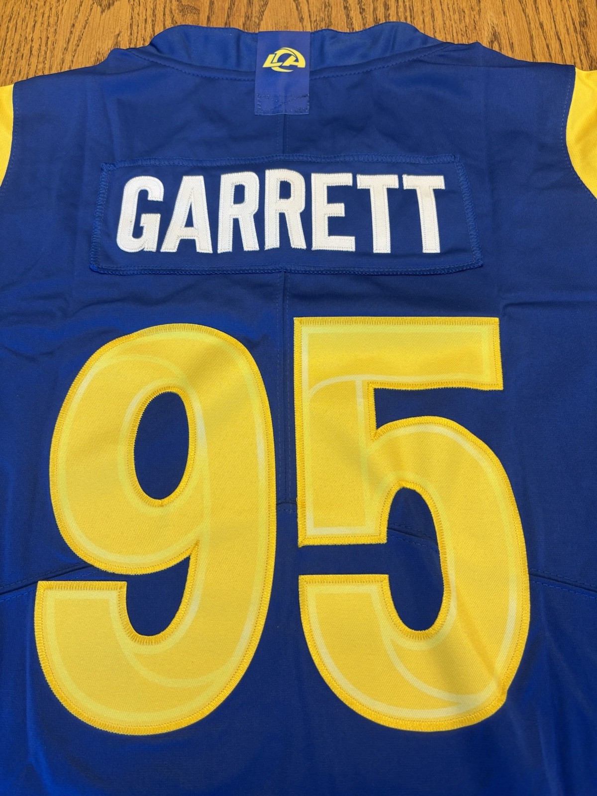 Myles Garrett Los Angeles Rams Stitched Jersey – Adult Large – 3-4 Day Shipping