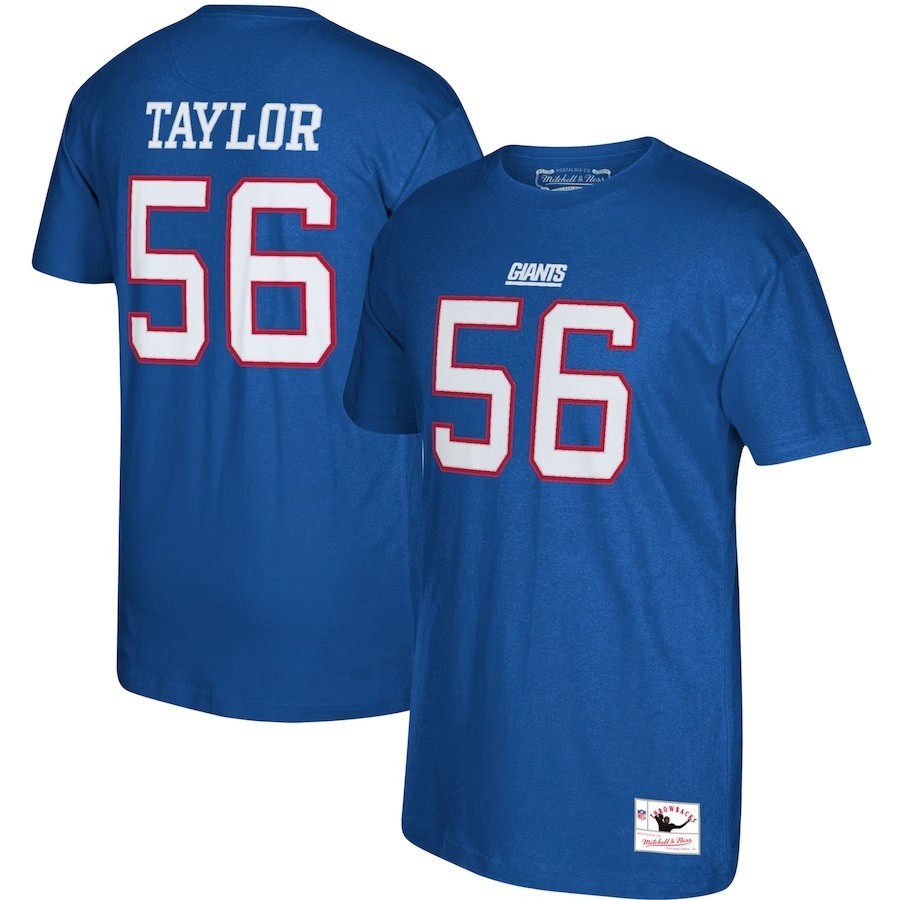New York Giants Lawrence Taylor Men’s Retro Name & Number Tee – New With Tags!
