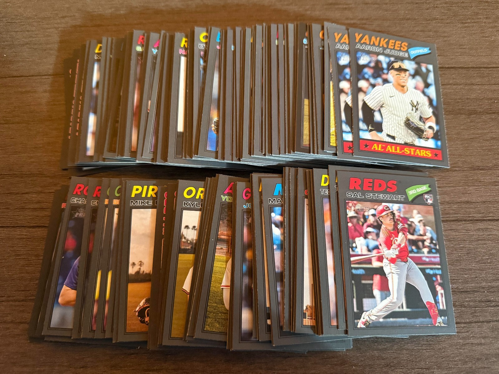 2026 TOPPS HERITAGE DARK GRAY BORDER PARALLEL #1-400 — PICK ANY YOU WANT