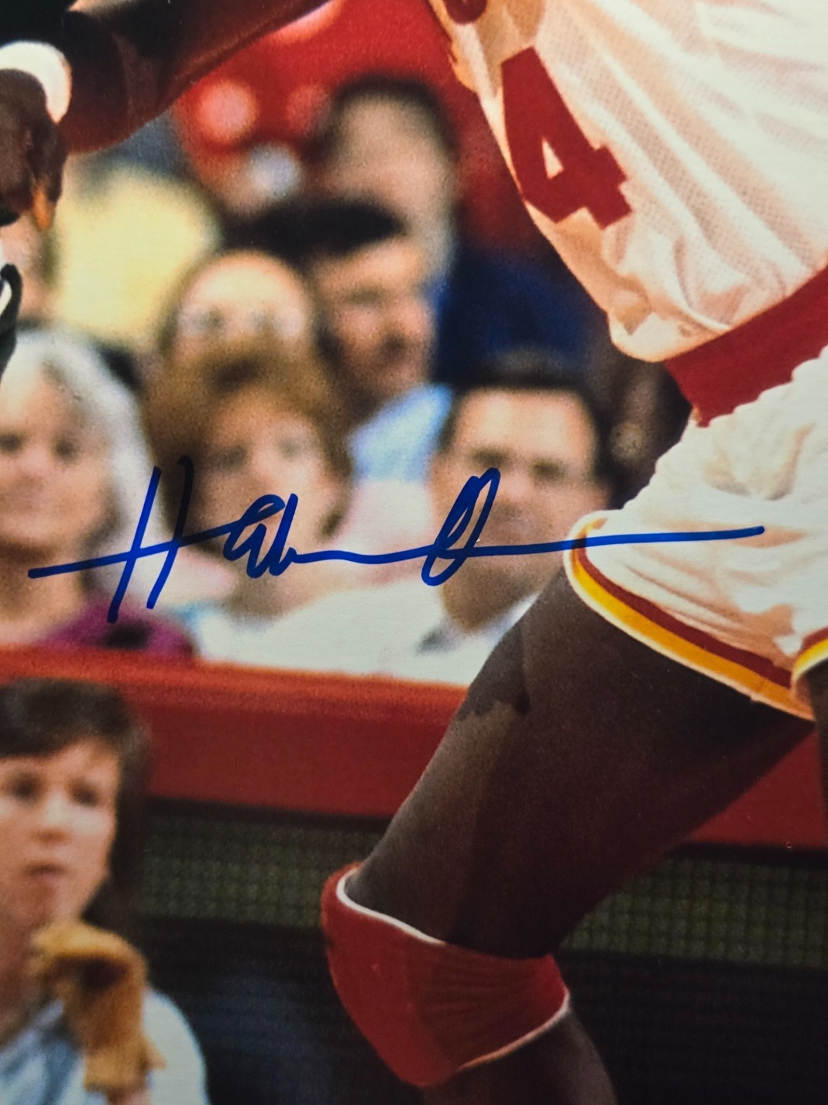 Robert Parrish & Hakeem Olajuwon Dual Signed 16×20 Photo Fanatics & Steiner Cert