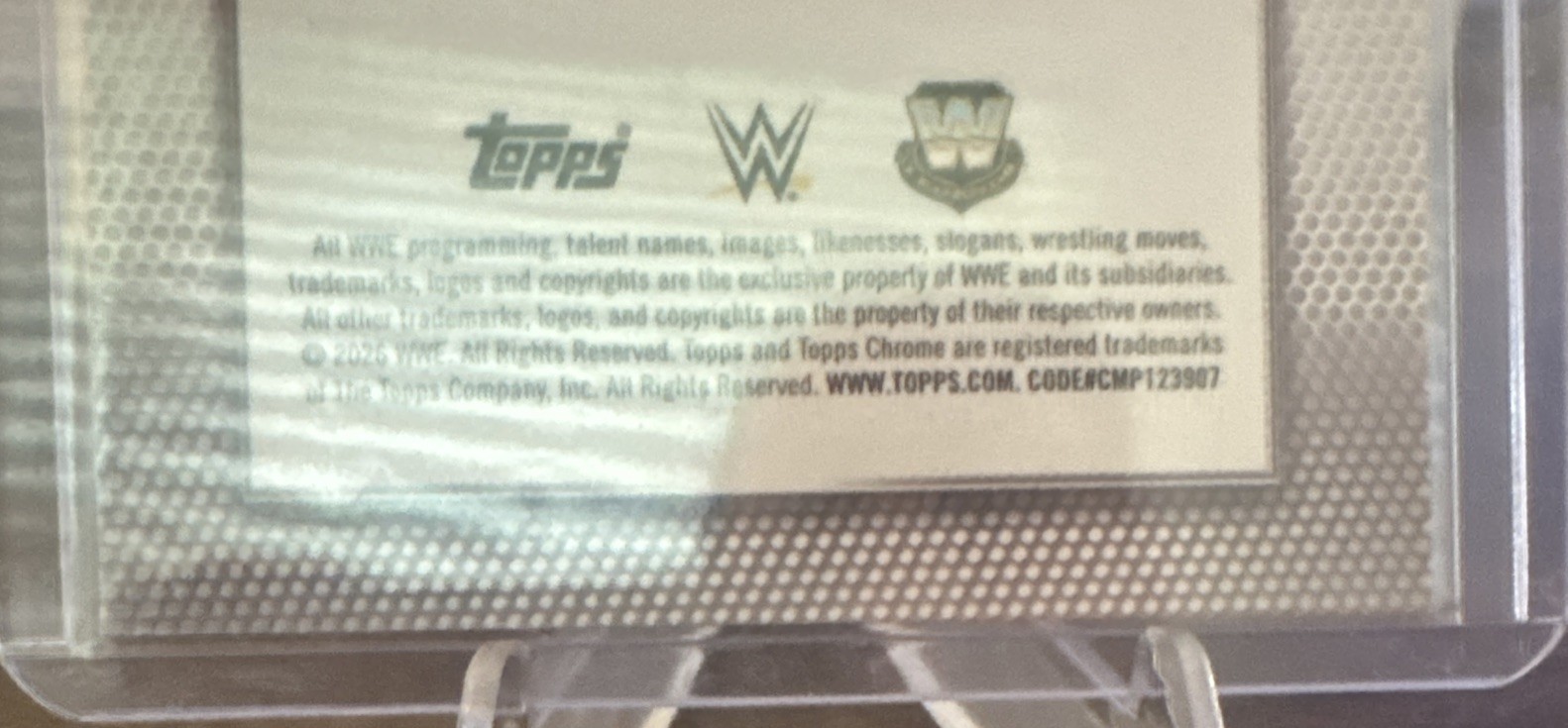 2026 Topps Chrome WWE Logofractor Lex Luger Red Refractor 1/5 #125 🔥🔥
