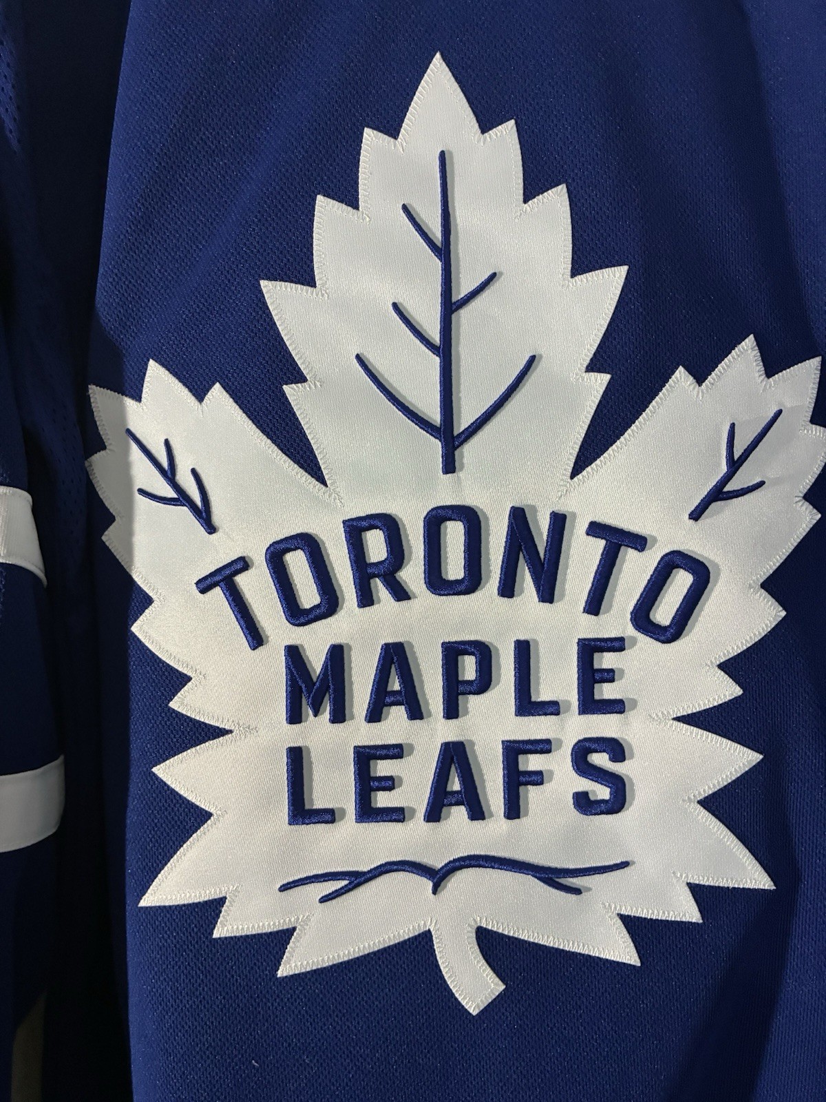 Toronto Maple Leafs Mitch Marner Fanatics Blue Home Premium Jersey Size 46 (S)
