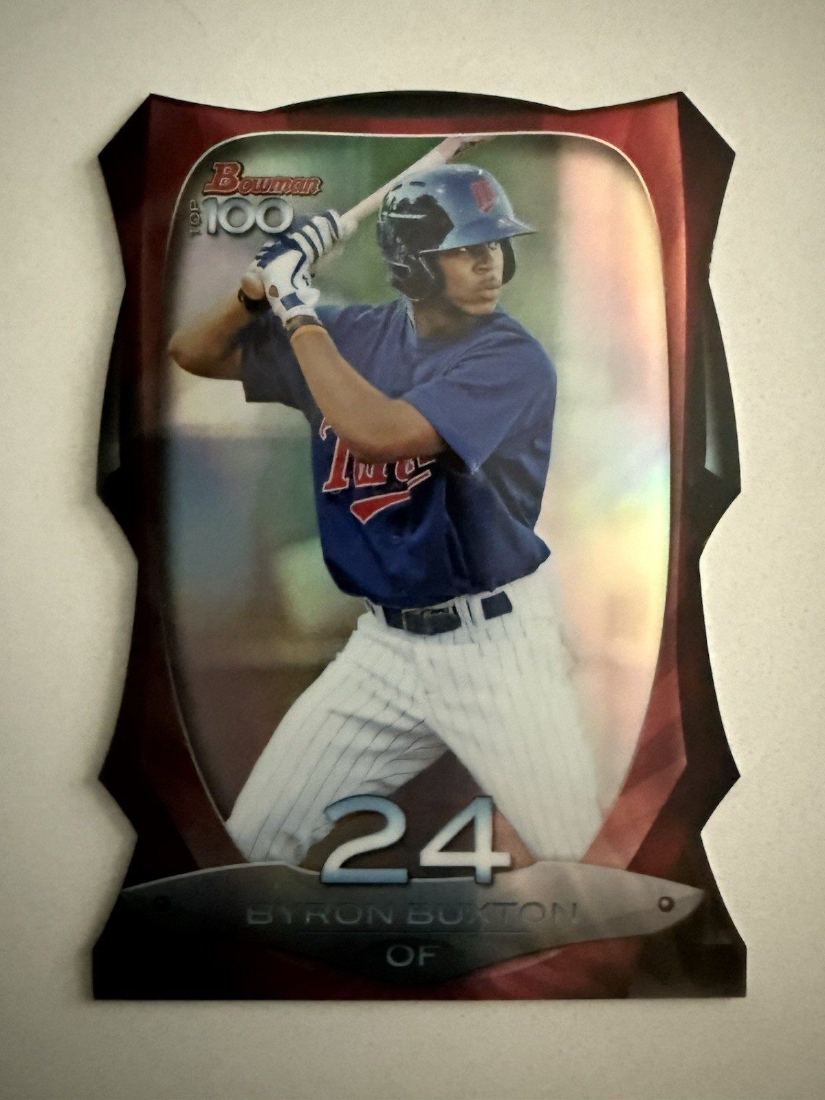 Byron Buxton 2013 Bowman Top 100 Die-Cut Refractor /99 BTP-24