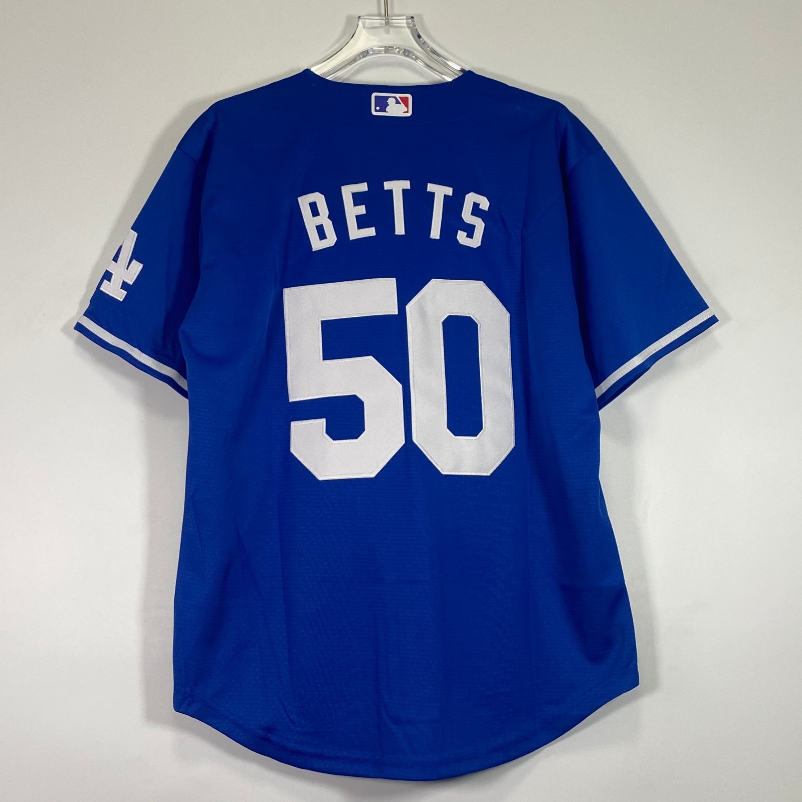 Mookie Betts #50 Blue Embroidered Baseball Jersey S/M/L/XL/2XL/3XL