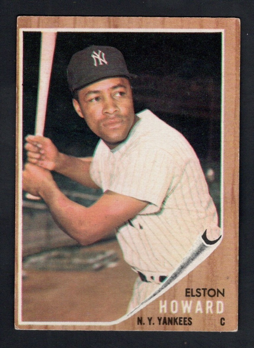 1962 Topps Baseball Card #400 Elston Howard New York Yankees VG-EX+
