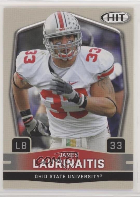 2009 SAGE Hit James Laurinaitis #33 Rookie RC 08uq