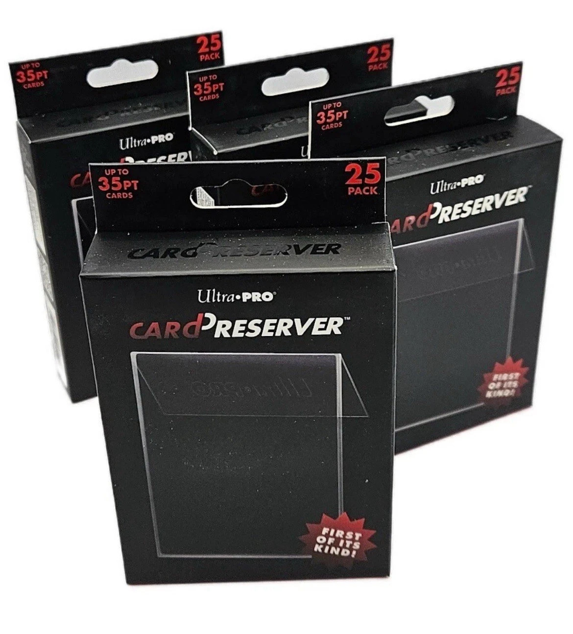 (100-Pack) Ultra-Pro Card Preservers Resealable Combo Card Holder Semi Rigid