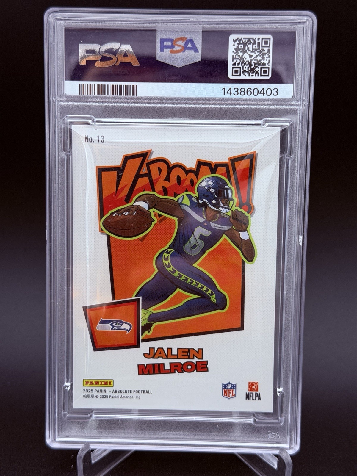 2025 Panini Absolute – Kaboom! Horizontal Jalen Milroe #13 (RC)