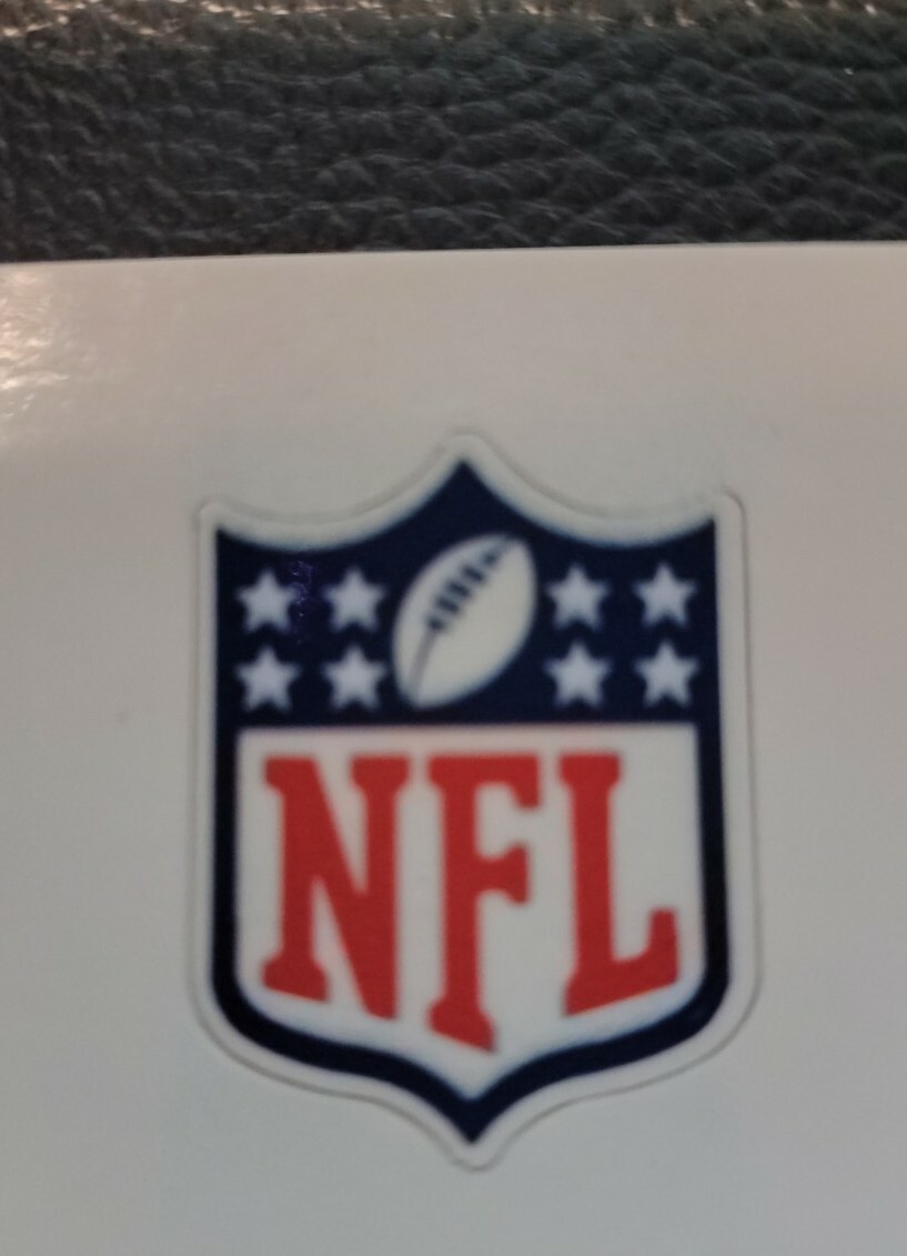 NFL Shield Decal Sticker For The Back Of Full Size Helmets