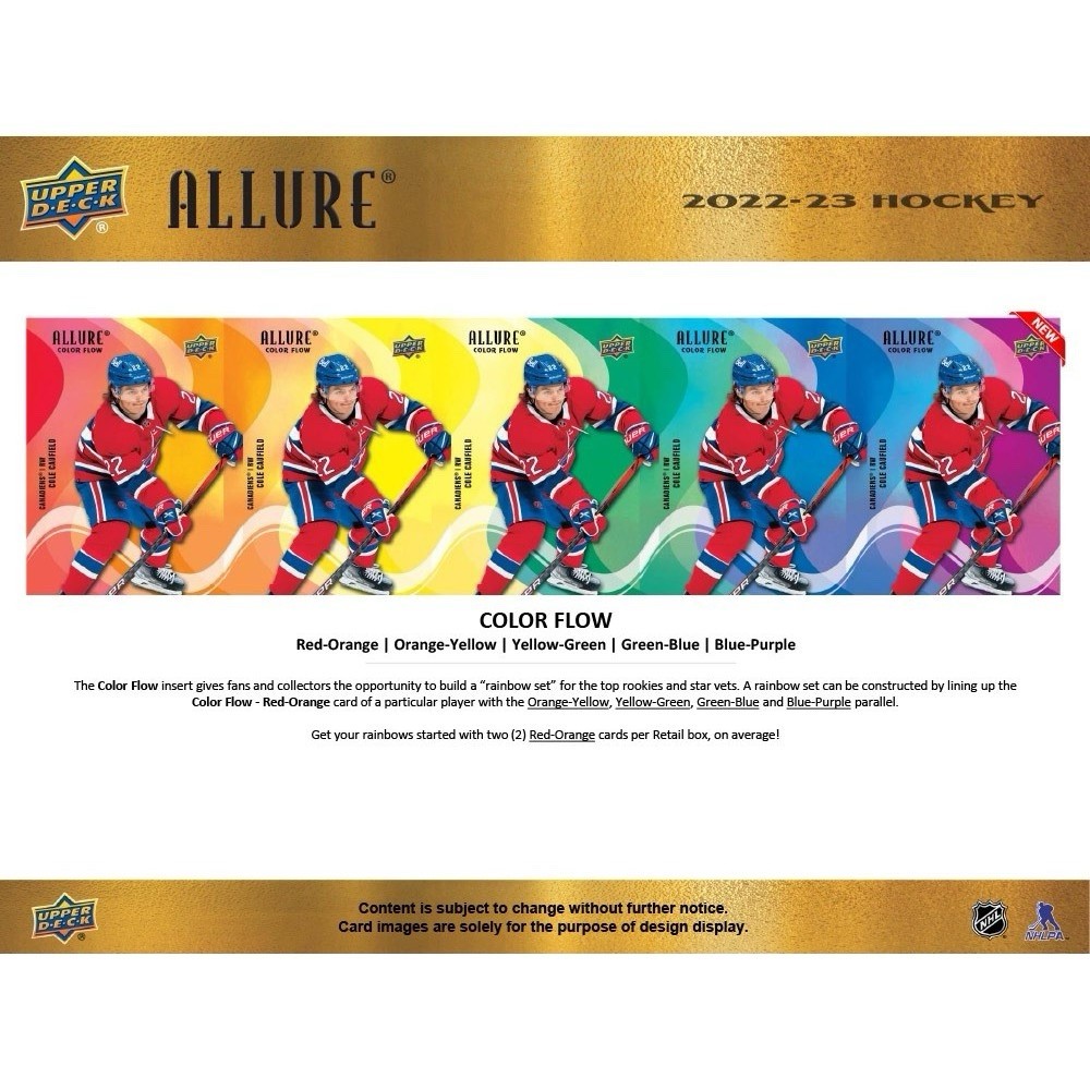 2022-23 Upper Deck Allure Hockey Blaster Box FACTORY SEALED