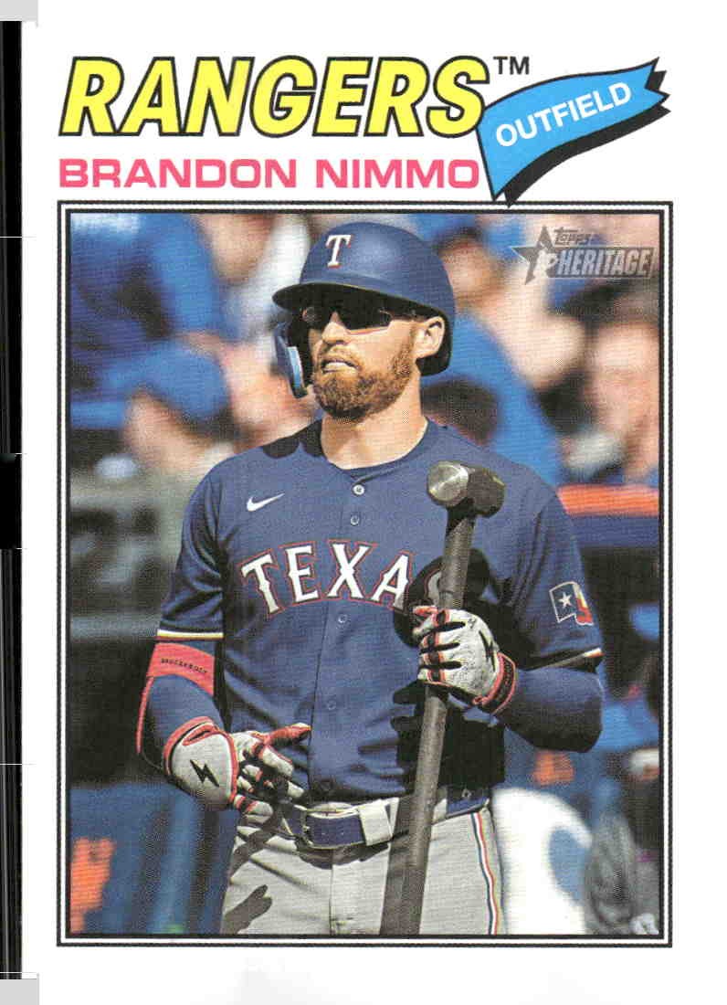 2026 Topps Heritage #119 Brandon Nimmo