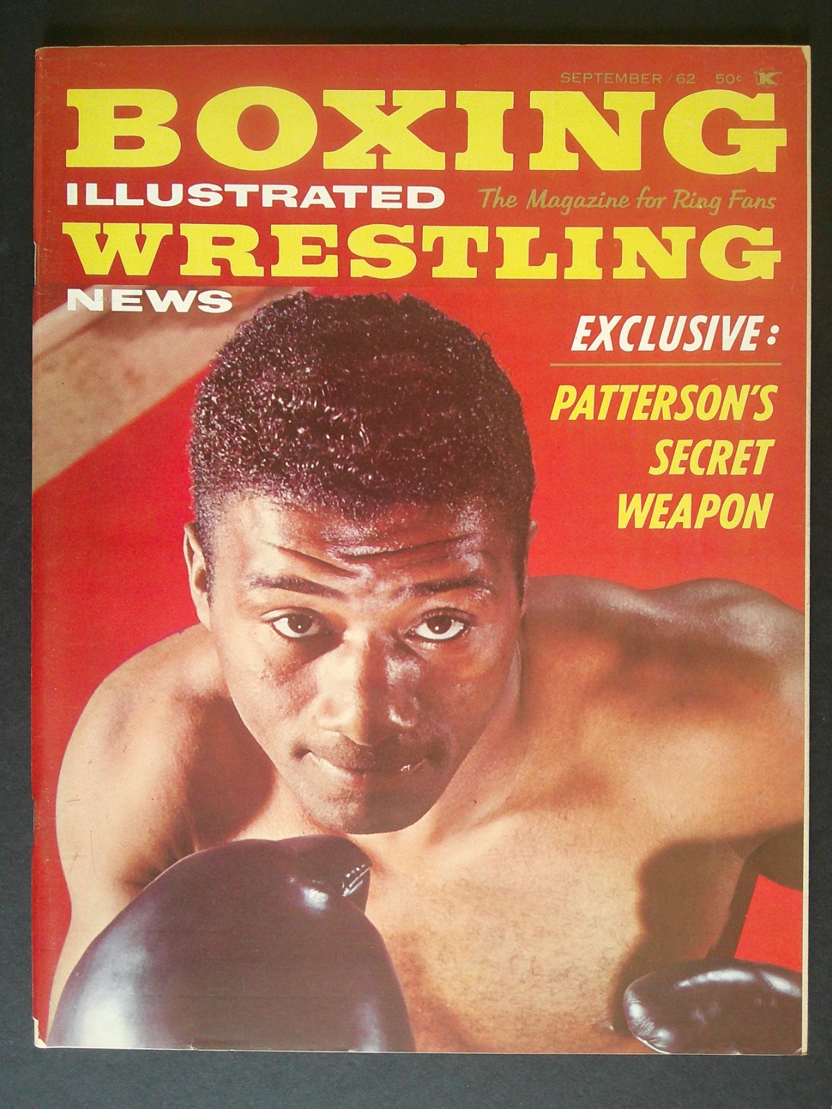 BOXING ILLUSTRATED WRESTLING NEWS MAGAZINE SEPTEMBER 1962 – FLOYD PATTERSON