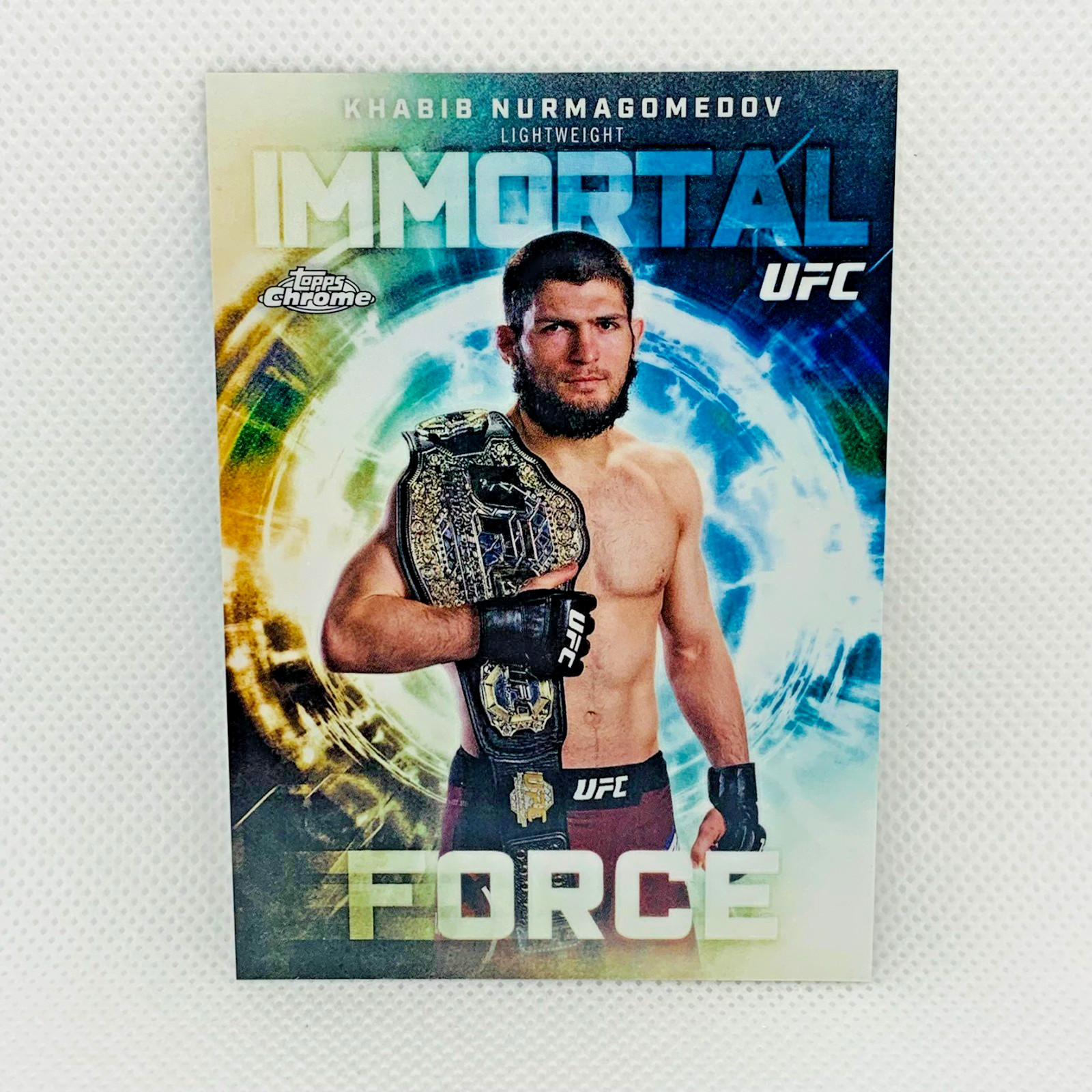 2026 Topps Chrome UFC Khabib Nurmagomedov Case Hit SSP Immortal Force