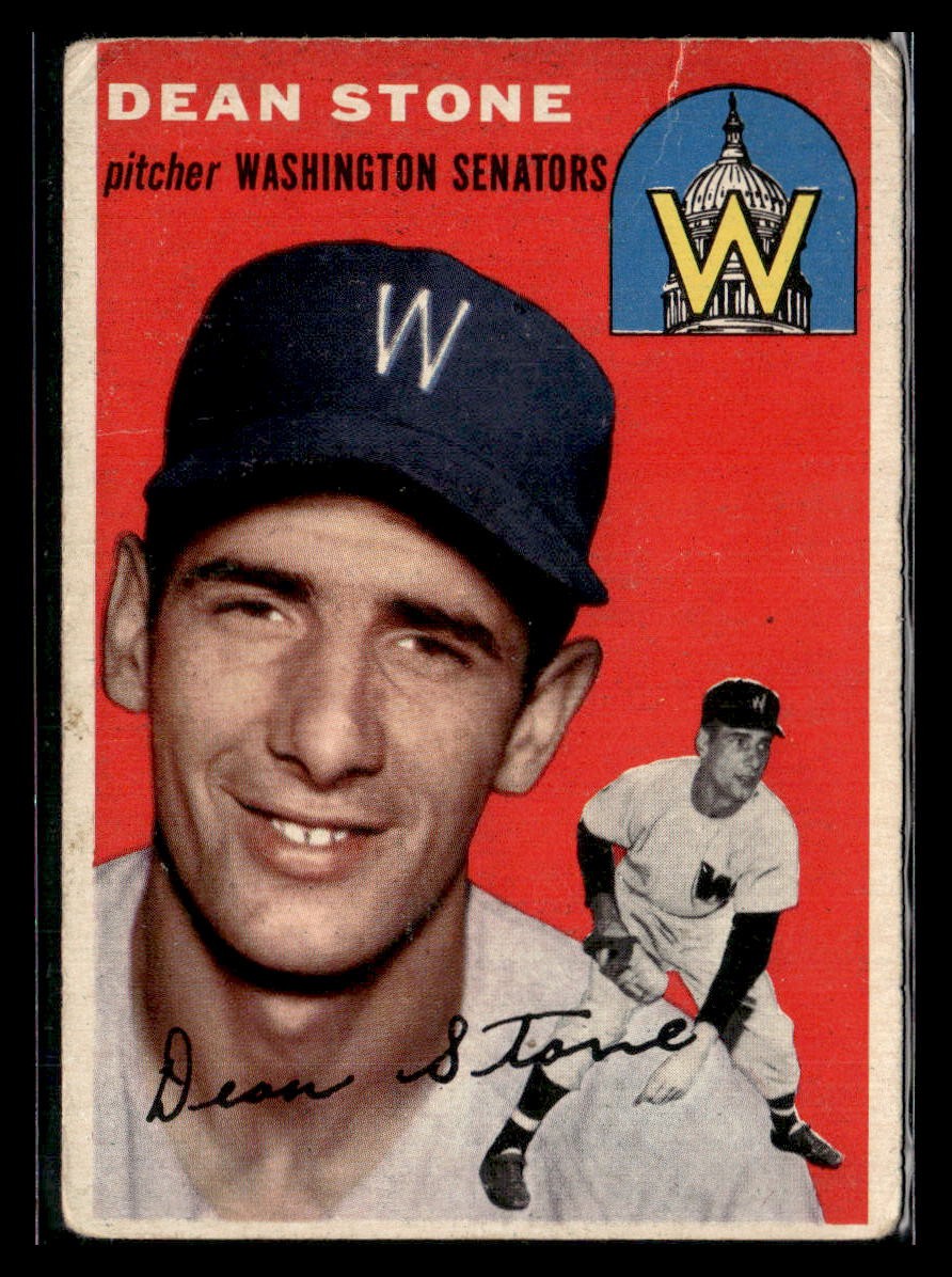 1954 Topps #114 Dean Stone