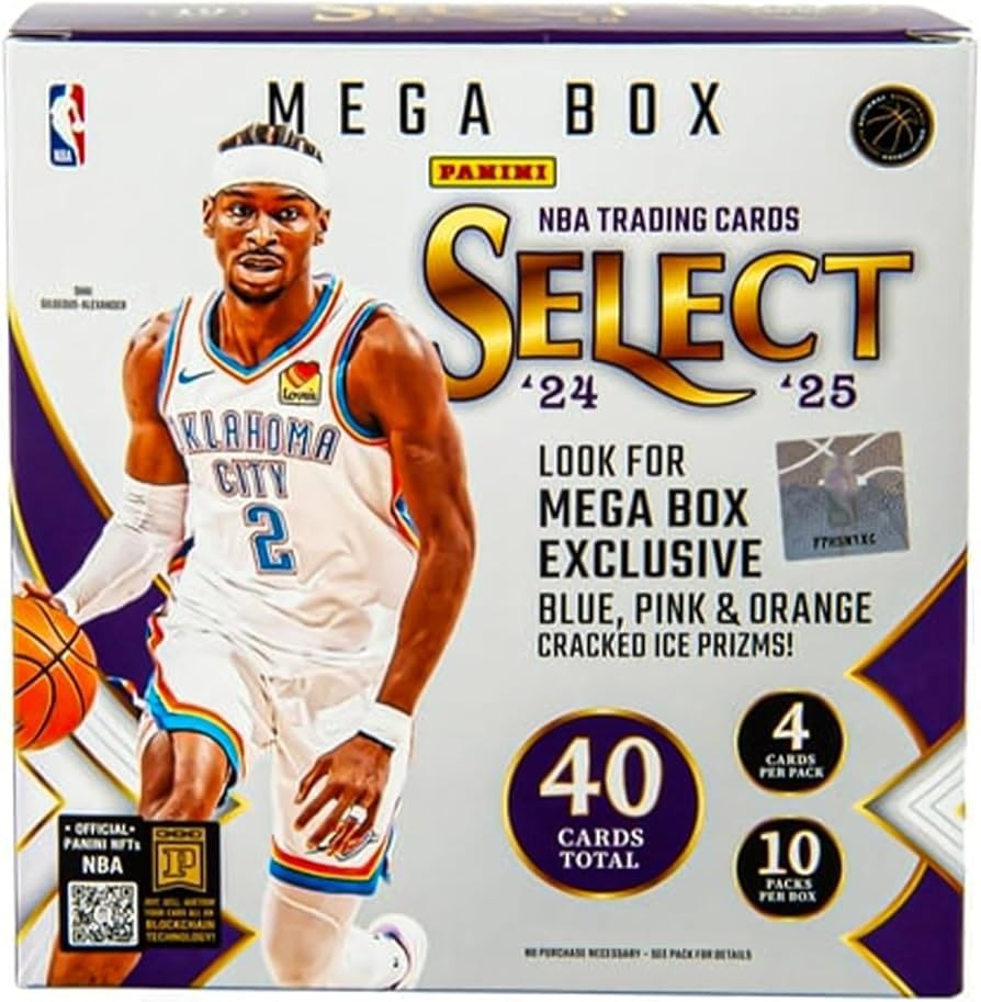 2024-25 Panini Select Basketball Mega Box