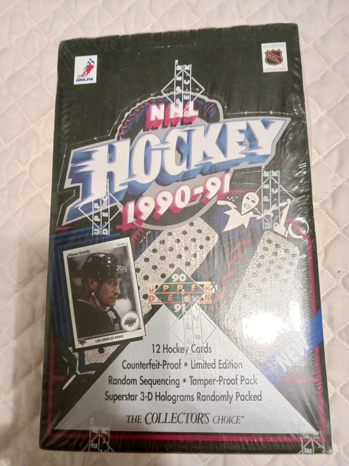 1990-91 Upper Deck NHL Hockey Low Series Factory-Sealed Wax Box Gretzky Fre Ship