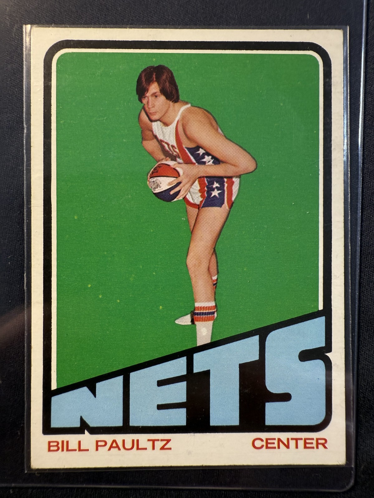 1972 Topps #218 Billy Paultz New York Nets