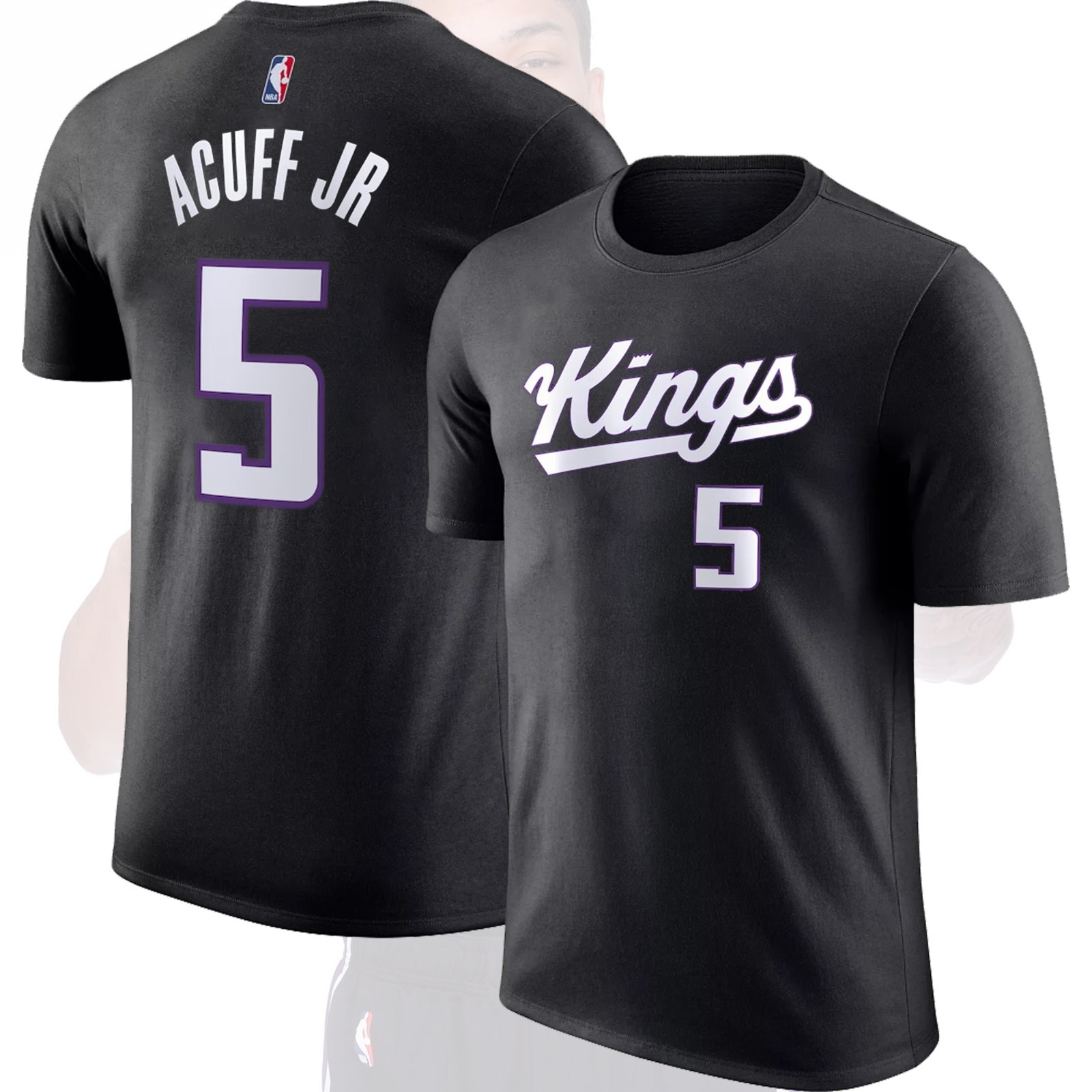 HOT!! Darius Acuff Jr. #5 Sacramento Kings 2026 Player Name & Number Fan Apparel