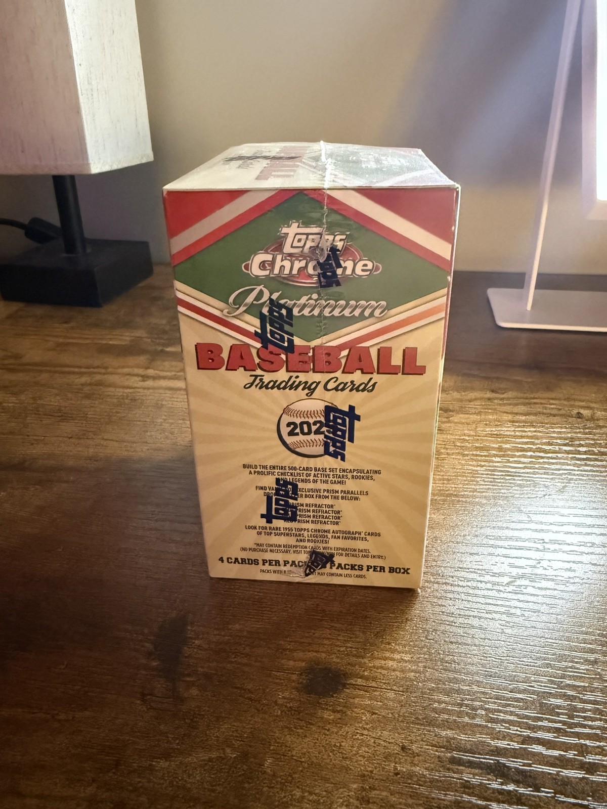 2025 Topps Chrome Platinum Anniversary – Sealed Value BOX