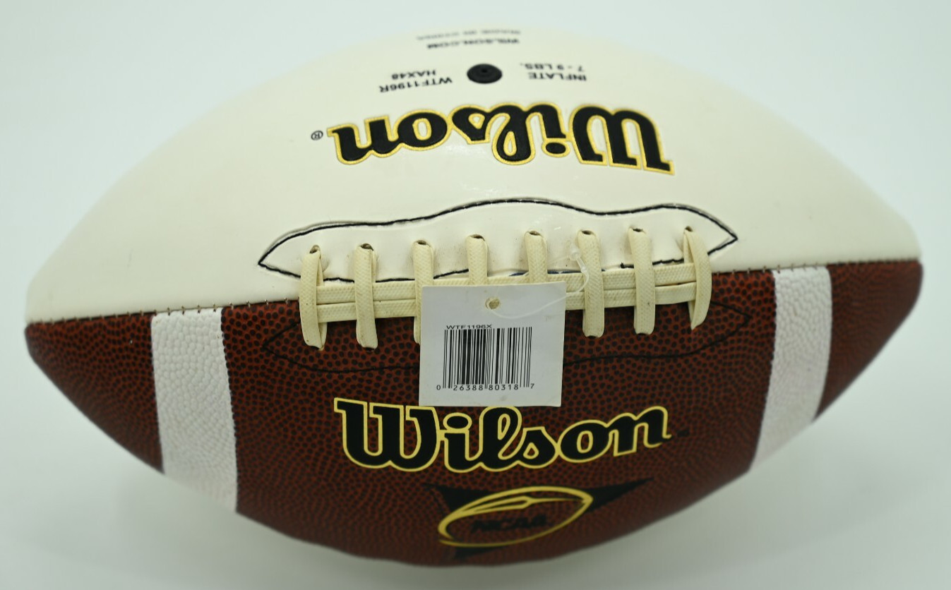 Wilson NCAA Autograph Official Full Size Football WTF1196R HAX48