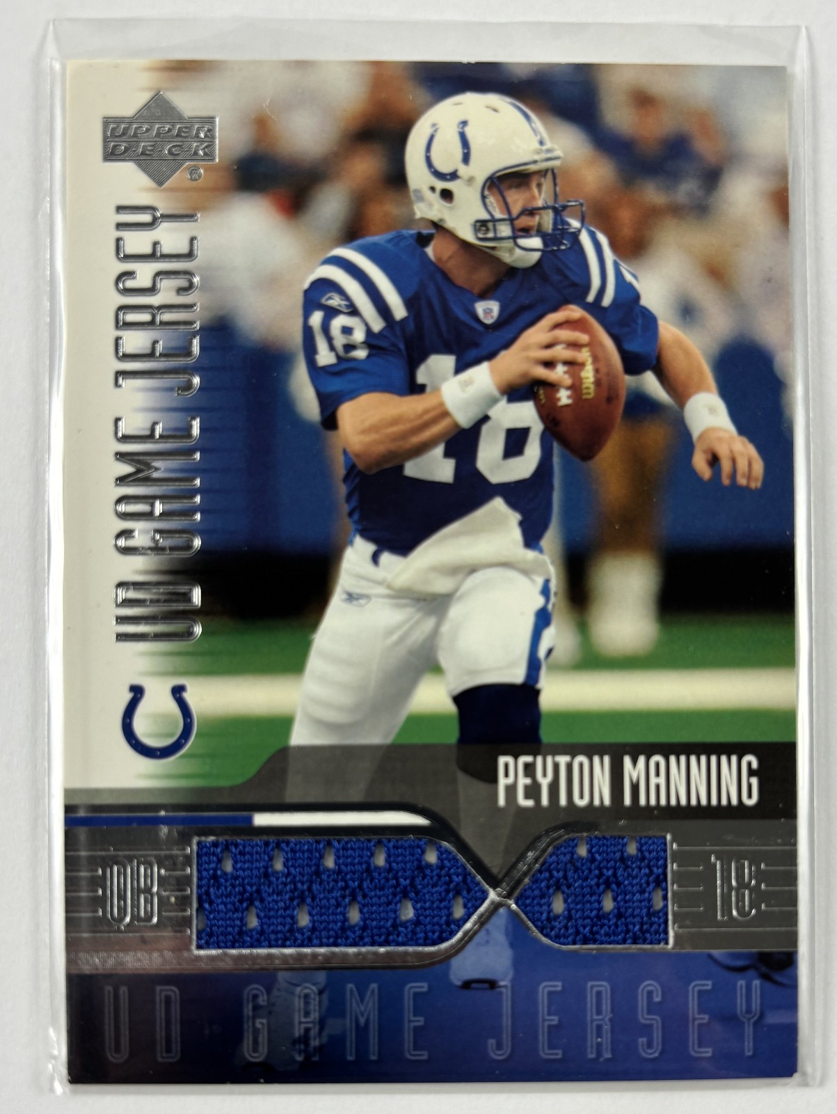 Peyton Manning 2004 Upper Deck UD Game Jersey #PM-GJ