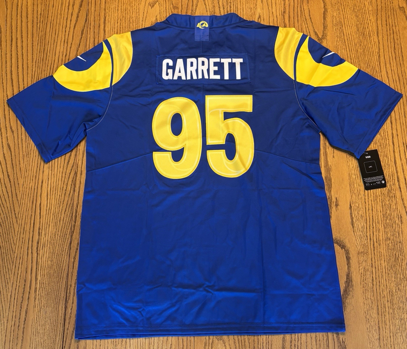 Myles Garrett Los Angeles Rams Stitched Jersey – Adult Large – 3-4 Day Shipping