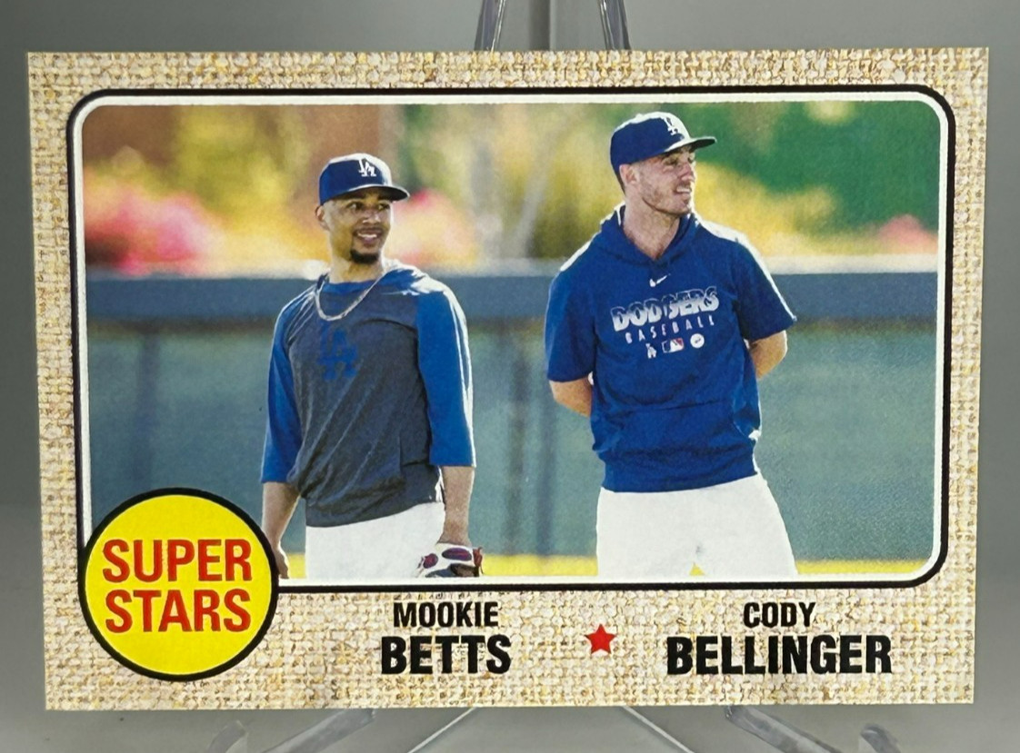 2021 Topps TBT Super Stars #69 Mookie Betts Cody Bellinger