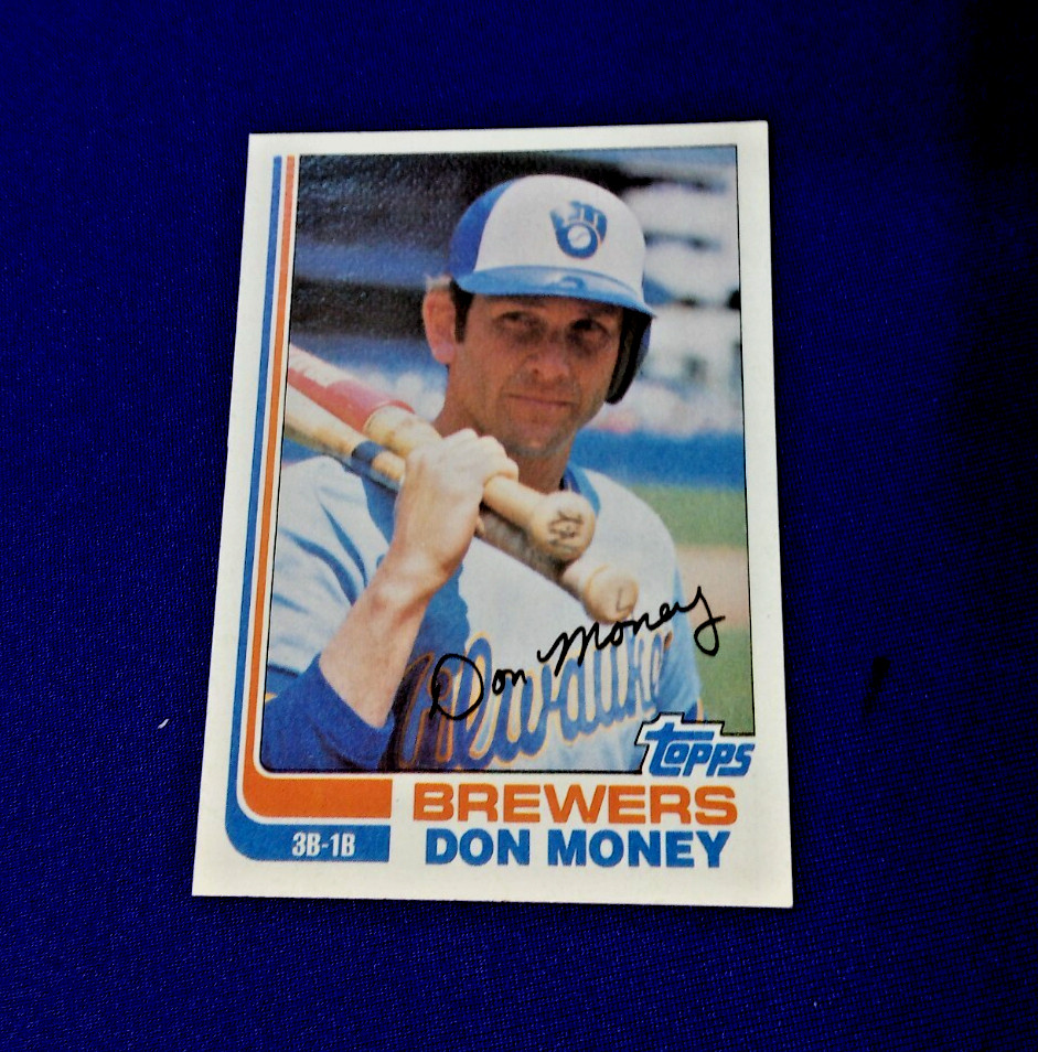 1982 TOPPS WRONG BACK DON MONEY /NOLAN RYAN #167 CENTERED NRMT
