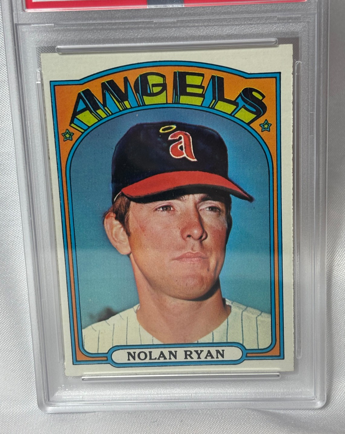 1972 Topps NOLAN RYAN Baseball Card #595 PSA 7