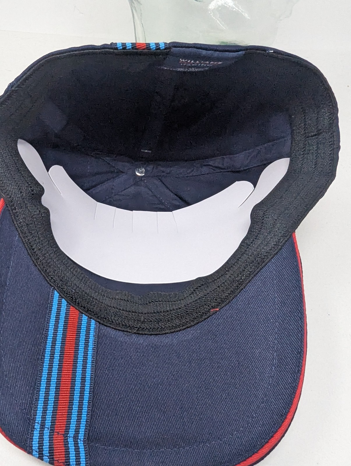 Williams Martini Racing Hat Cap Strap Back One Size Blue White F1 Racing Mens