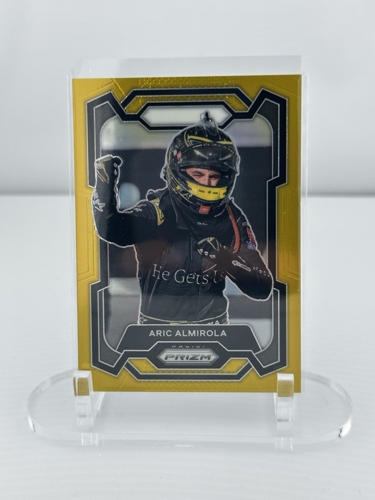NASCAR Prizm Aric Almirola GOLD #2/10!!