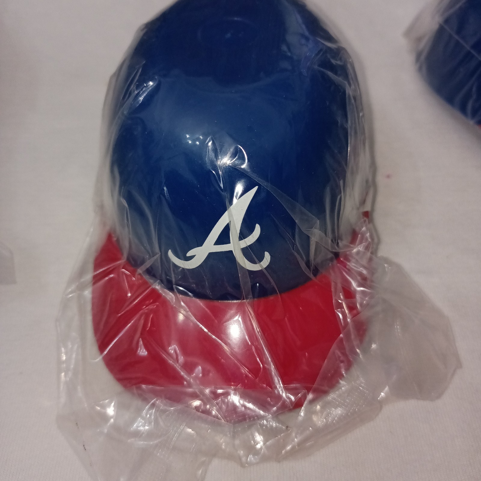 Atlanta Braves MLB 8oz Mini Batting Helmet Food Safe Lot Of 2 Sealed