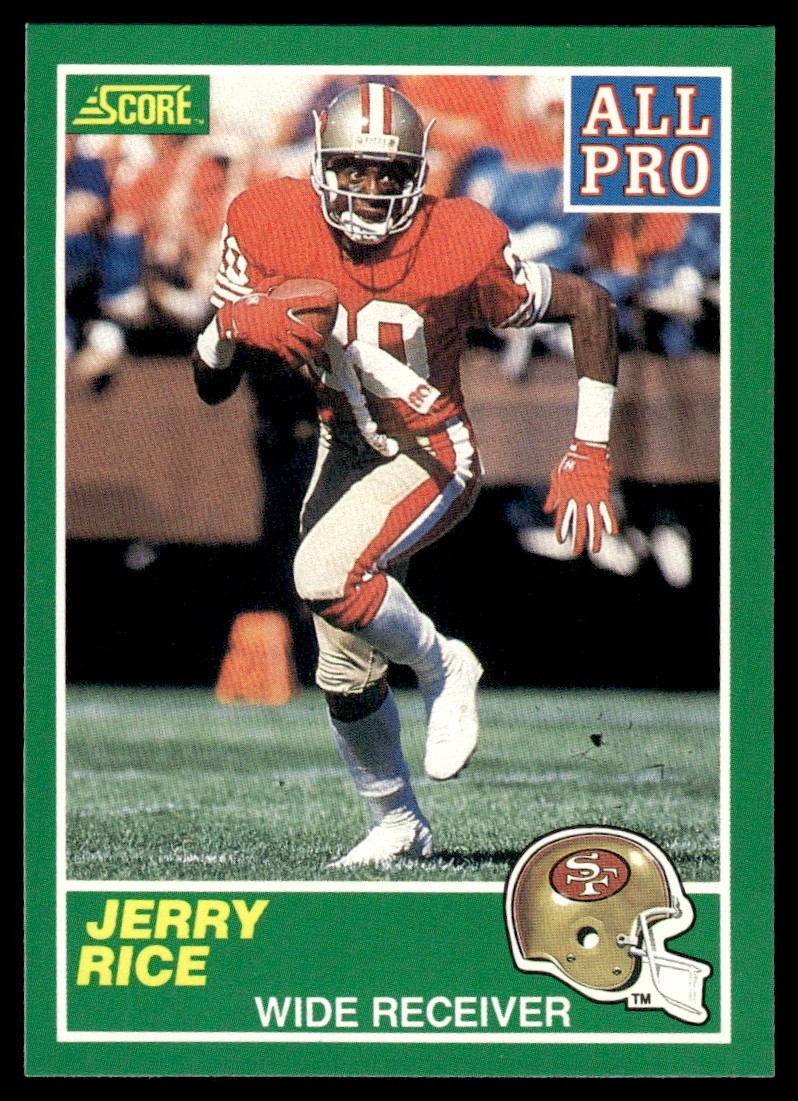 1989 Score Jerry Rice #292