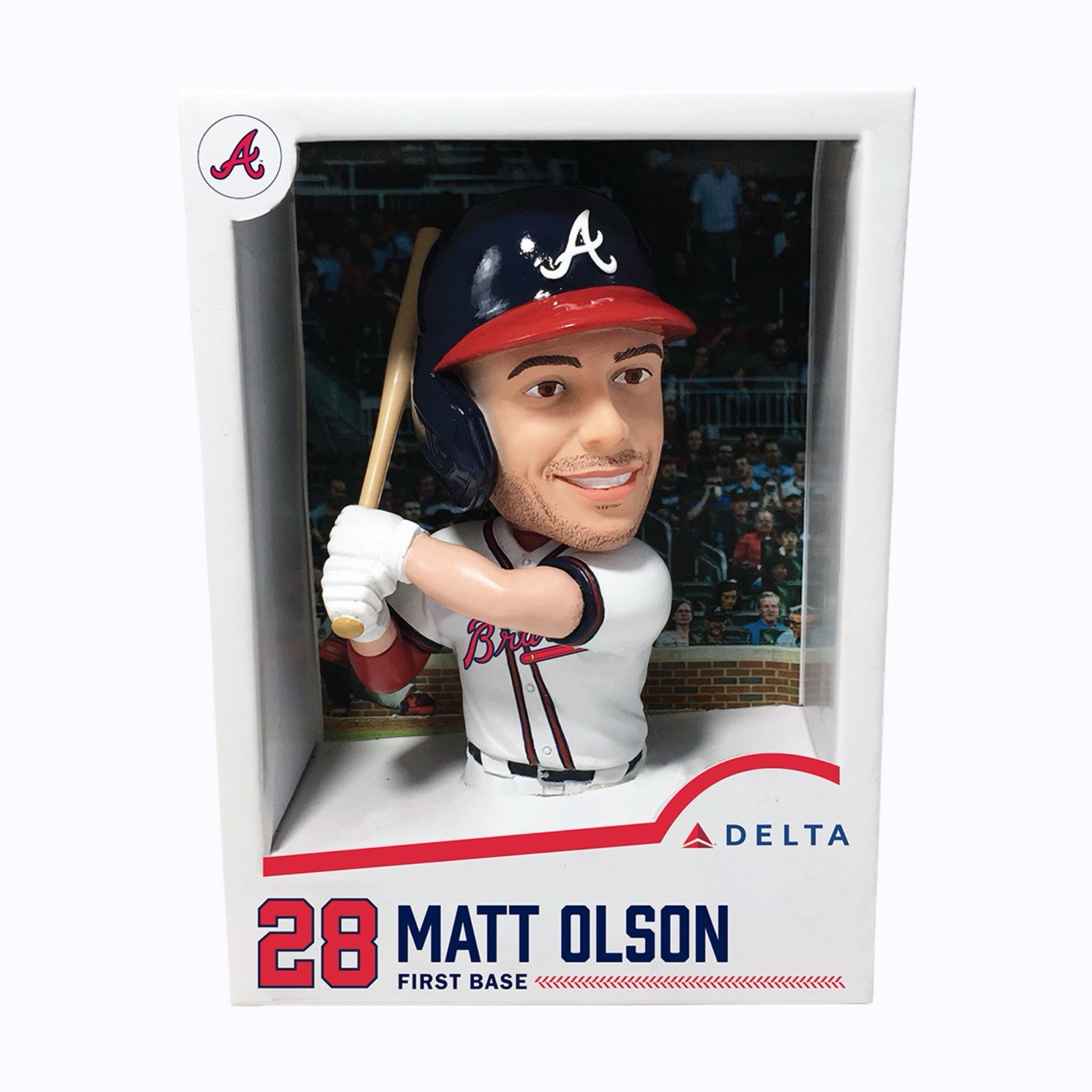 Matt Olson Bobblecard Atlanta Braves Bobblehead SGA 7/6/26