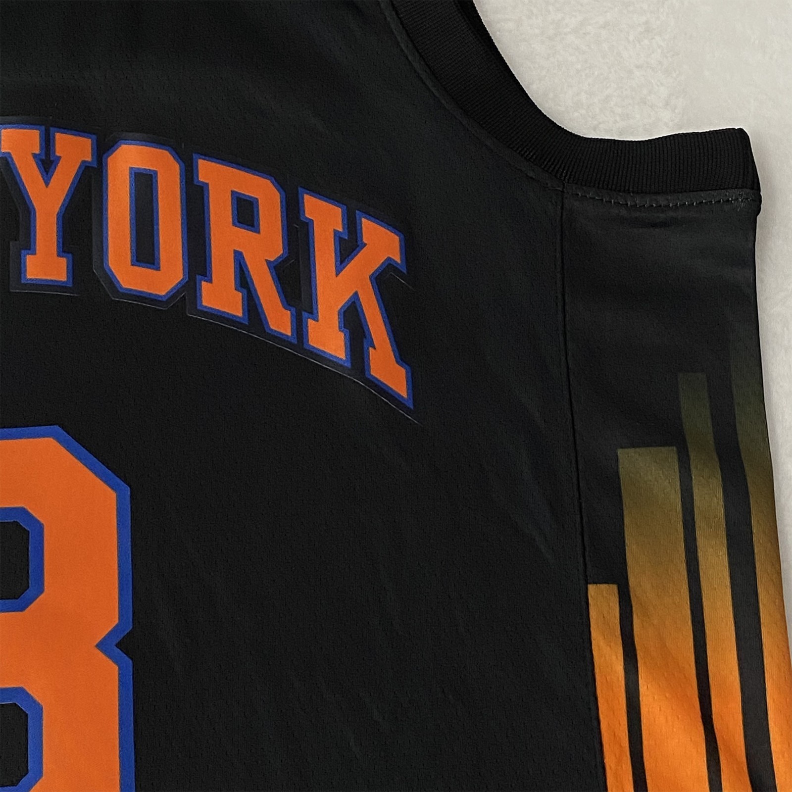 OG Anunoby #8 Black Jersey. Heat Press. Custom. Men’s S–2XL