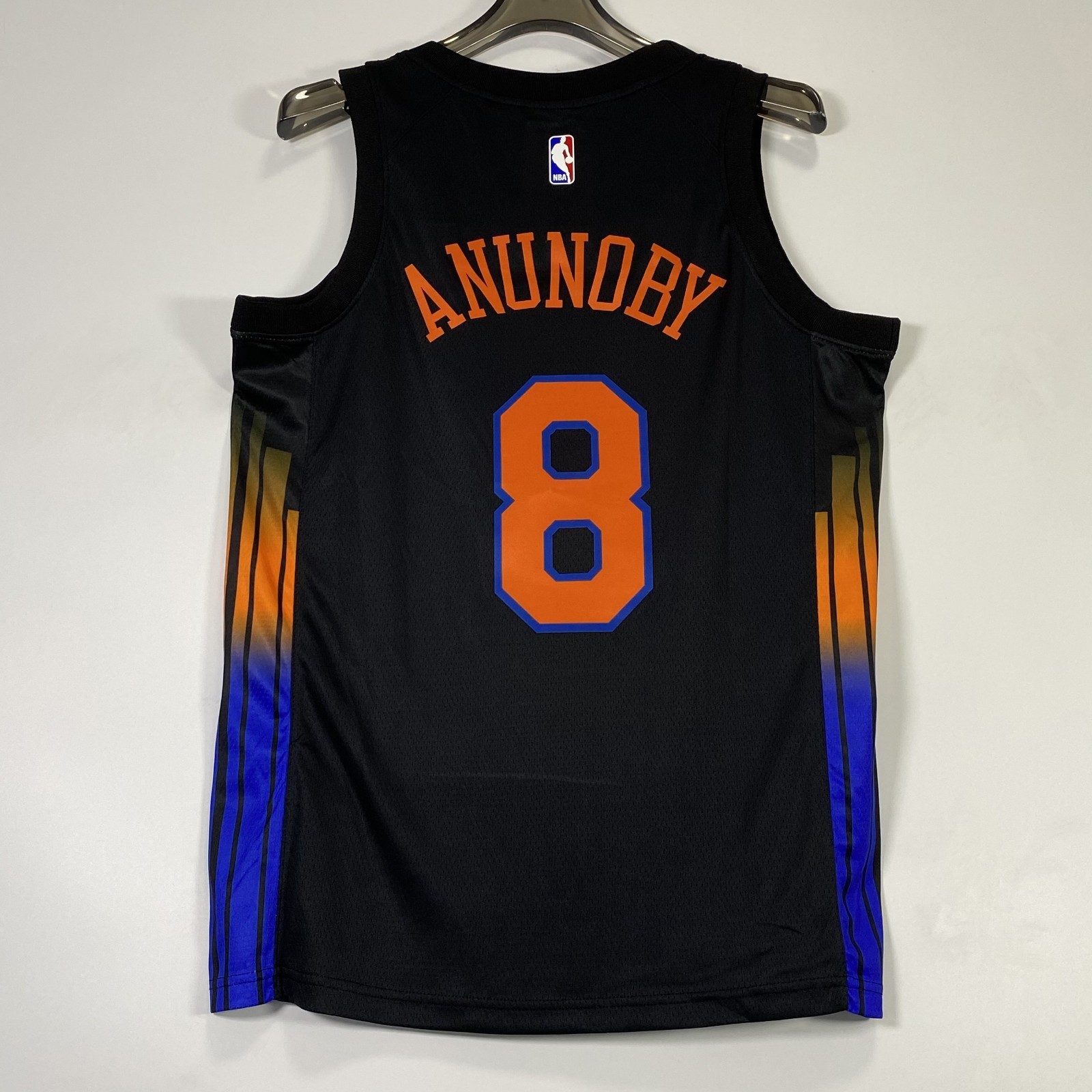 OG Anunoby #8 Statement Edition Men’s Swingman Jersey ,Black Size：S-2XL