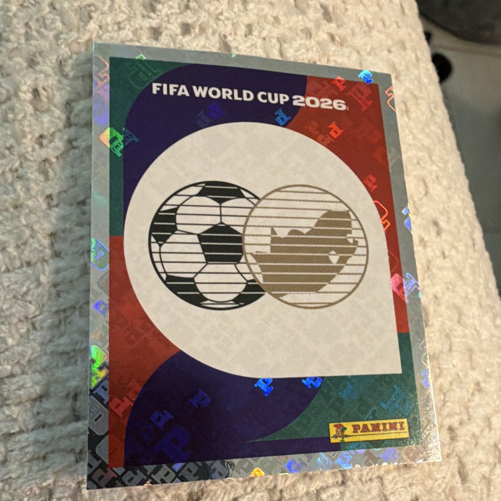Panini FIFA World Cup 2026 Trophy Soccer Sticker RSA 1 Original Non-stuck