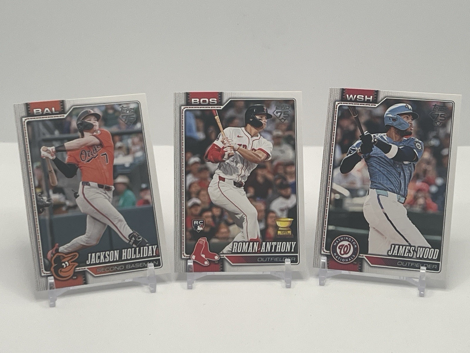 3-2026 Topps Series One MLB Cards Wood, Anthony&Holliday