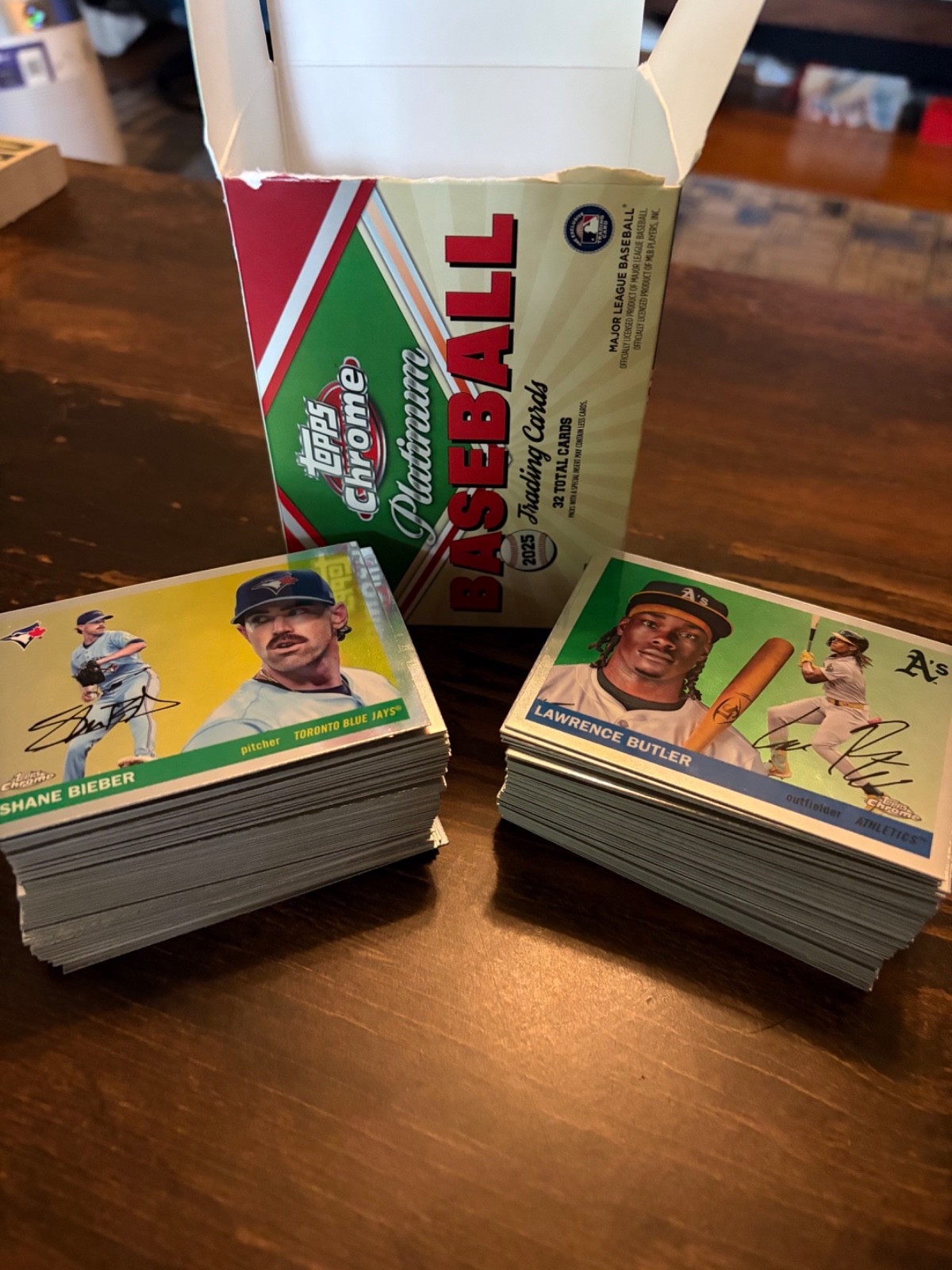 2025 Topps Chrome Platinum Baseball Complete Your Base Set
