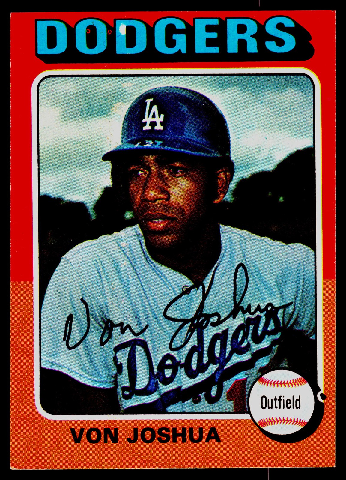 1975 Topps #547 Von Joshua – EX