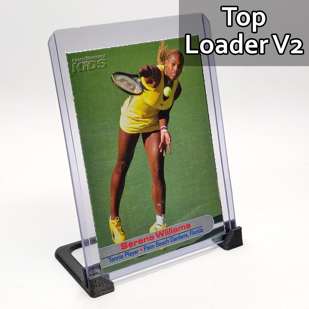 Top Loader Card Stand Holder Display ⭐ 8-pack ⭐ Color Options ⭐ Version 2